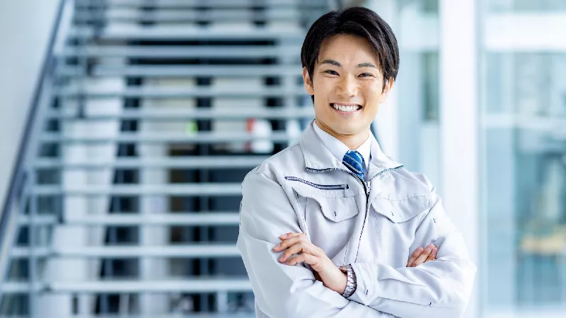 私が現場の管理を担当をしています！
