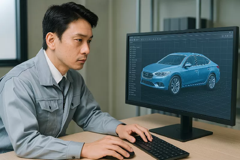 年間休日120日＋資格手当有！未経験歓迎の自動車設計職≪愛知県≫