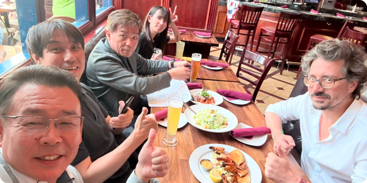 社長や役員の方との会食